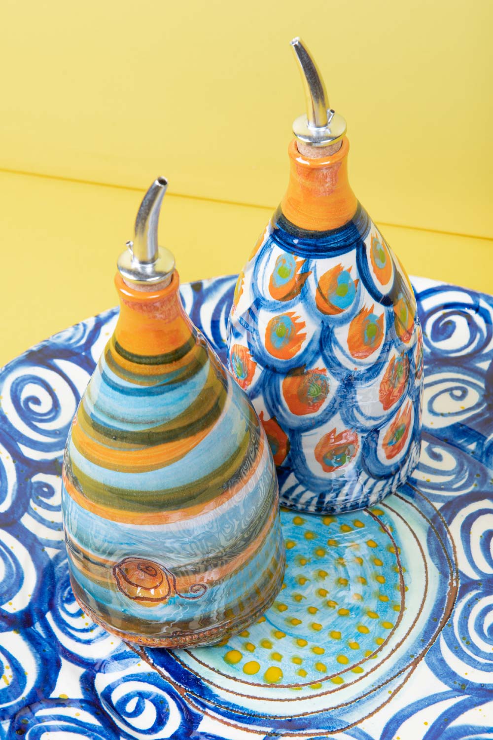 Oliere in ceramica di Hélène Hostein Noé