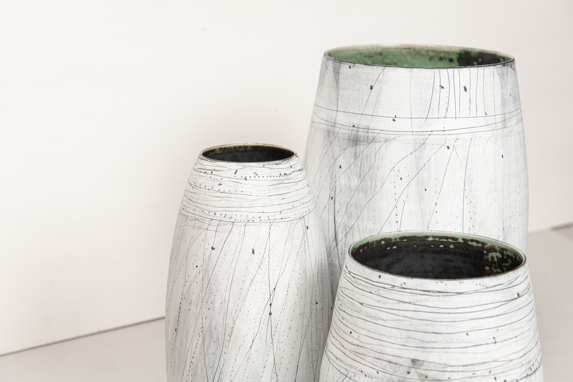 Vasen aus Steinzeug, Veronika Thurin