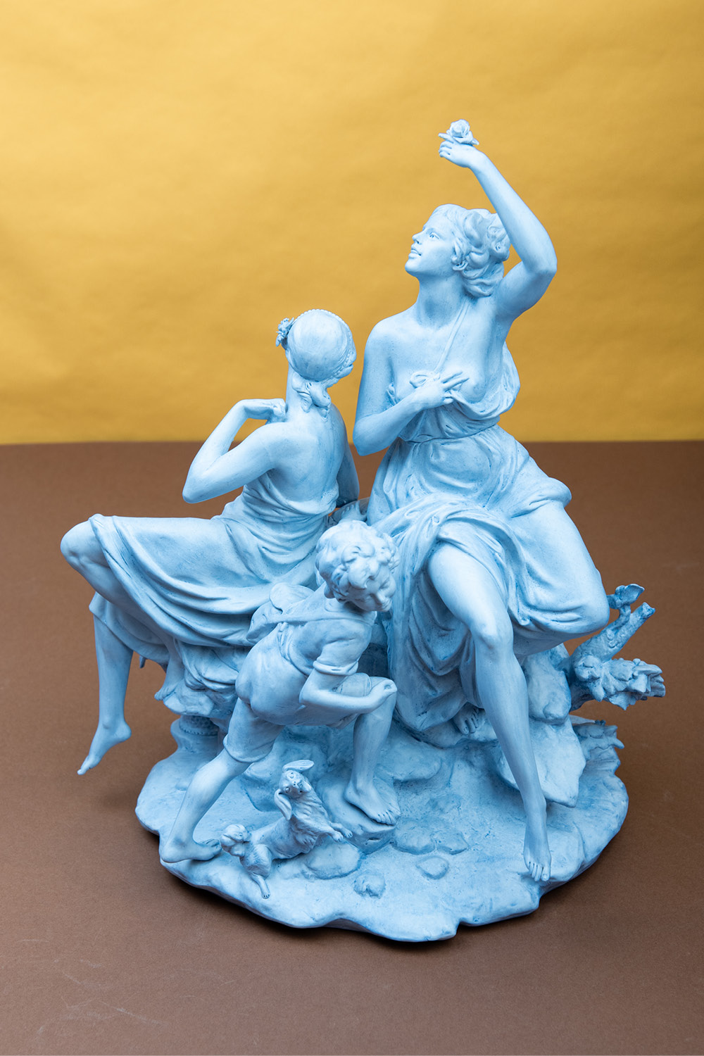„Gloria" scultura porcellana Sergio Basso